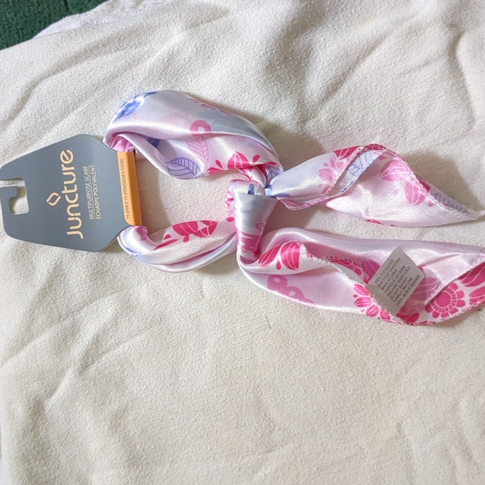 Multi purpose Bag scarf/  flowers/ butterflies New